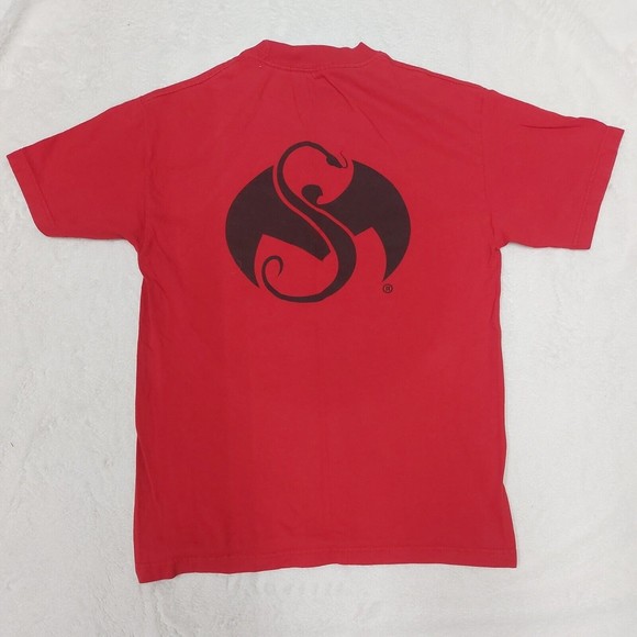 Tech N9ne Strange Music KCMO Rap Shirt Mens Size Medium Double Sided Black & Red - Picture 10 of 14
